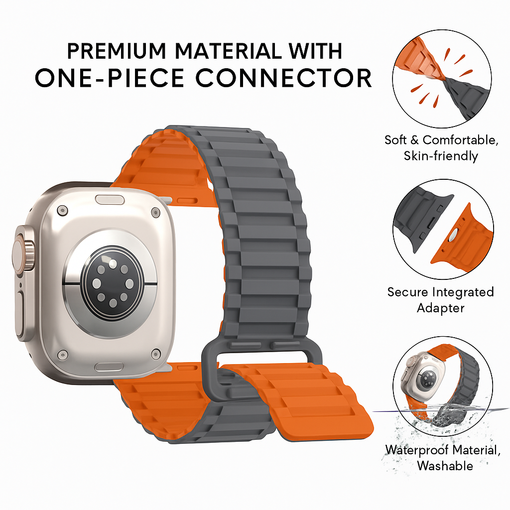 Apple Watch Band – Magnetic Loop Strap Silicone