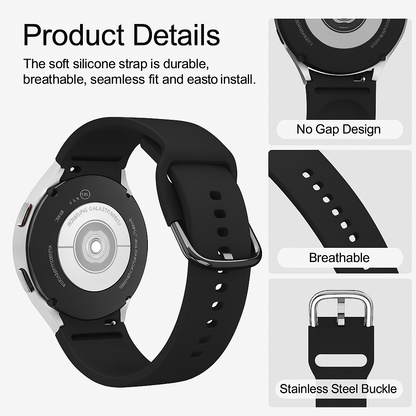 Galaxy Watch Band - Silicone Strap Sport Style