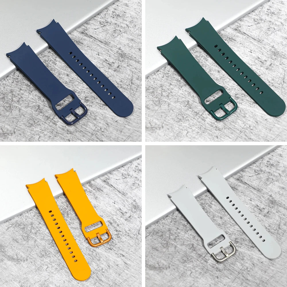Galaxy Watch Band - Silicone Strap Sport Style